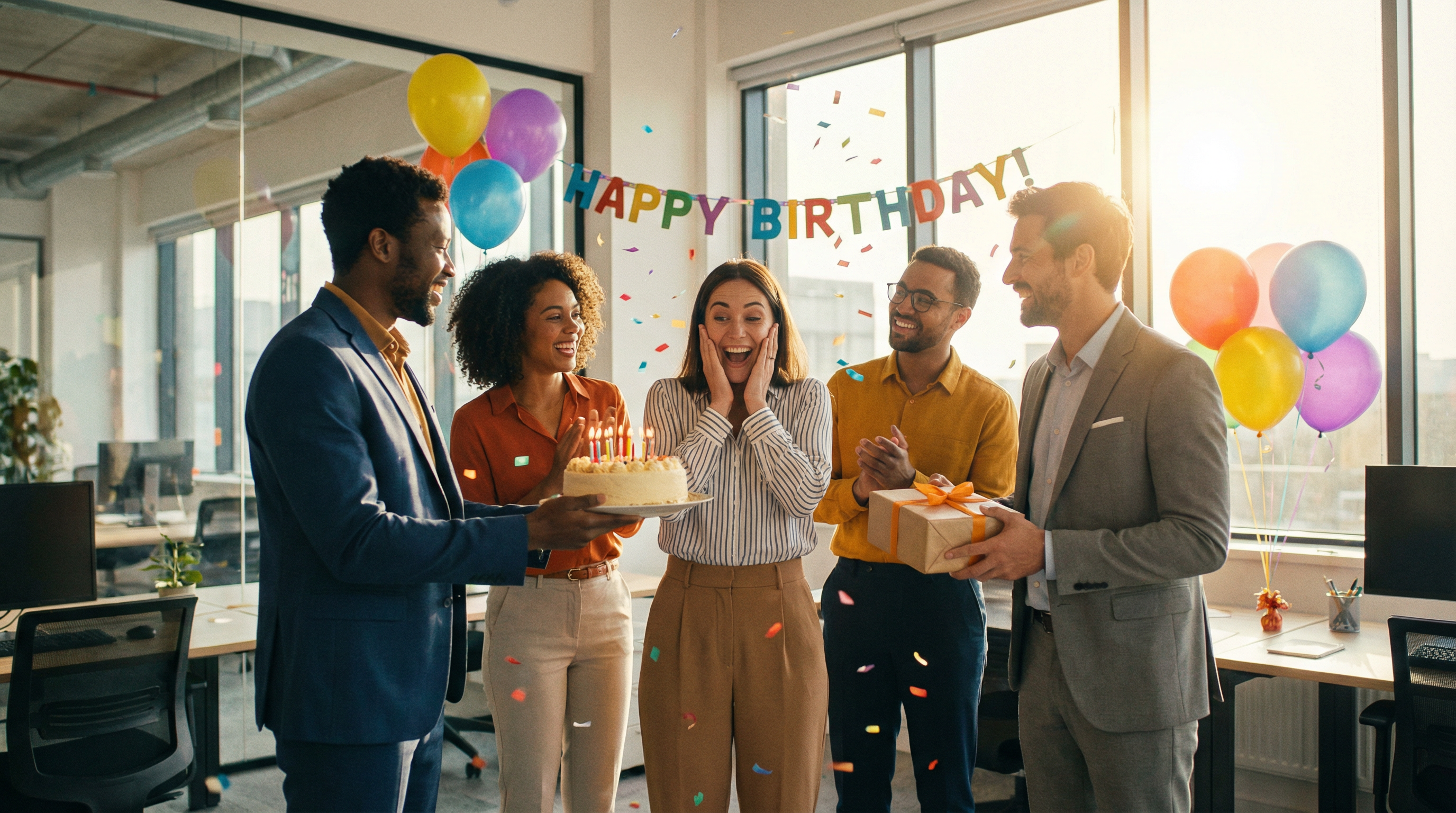 Подарки на день рождения сотрудника: идеи